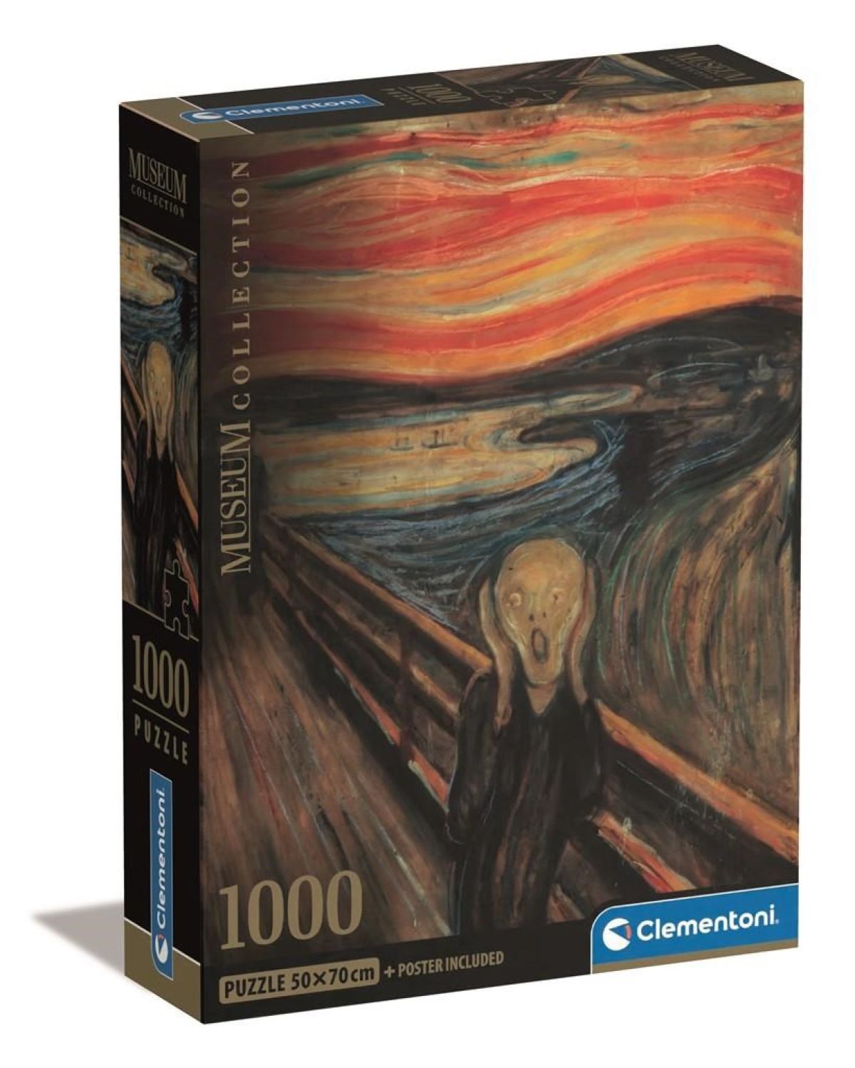 Afbeelding van Museum Collection - Munch - The Scream (Compact Box 1000 Stukjes)