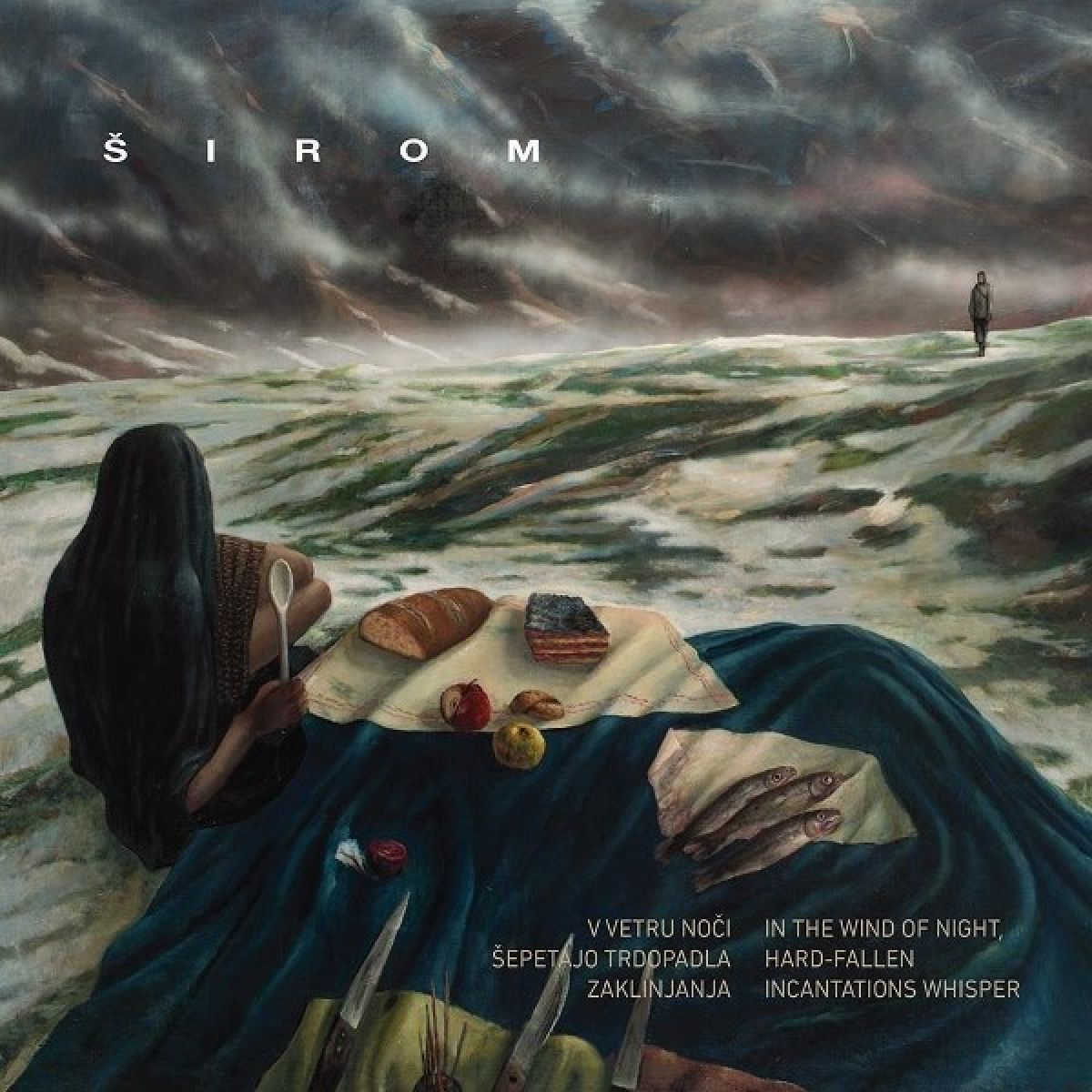 Sirom - In The Wind Of Night, Hard-Fallen Incantations Whisper