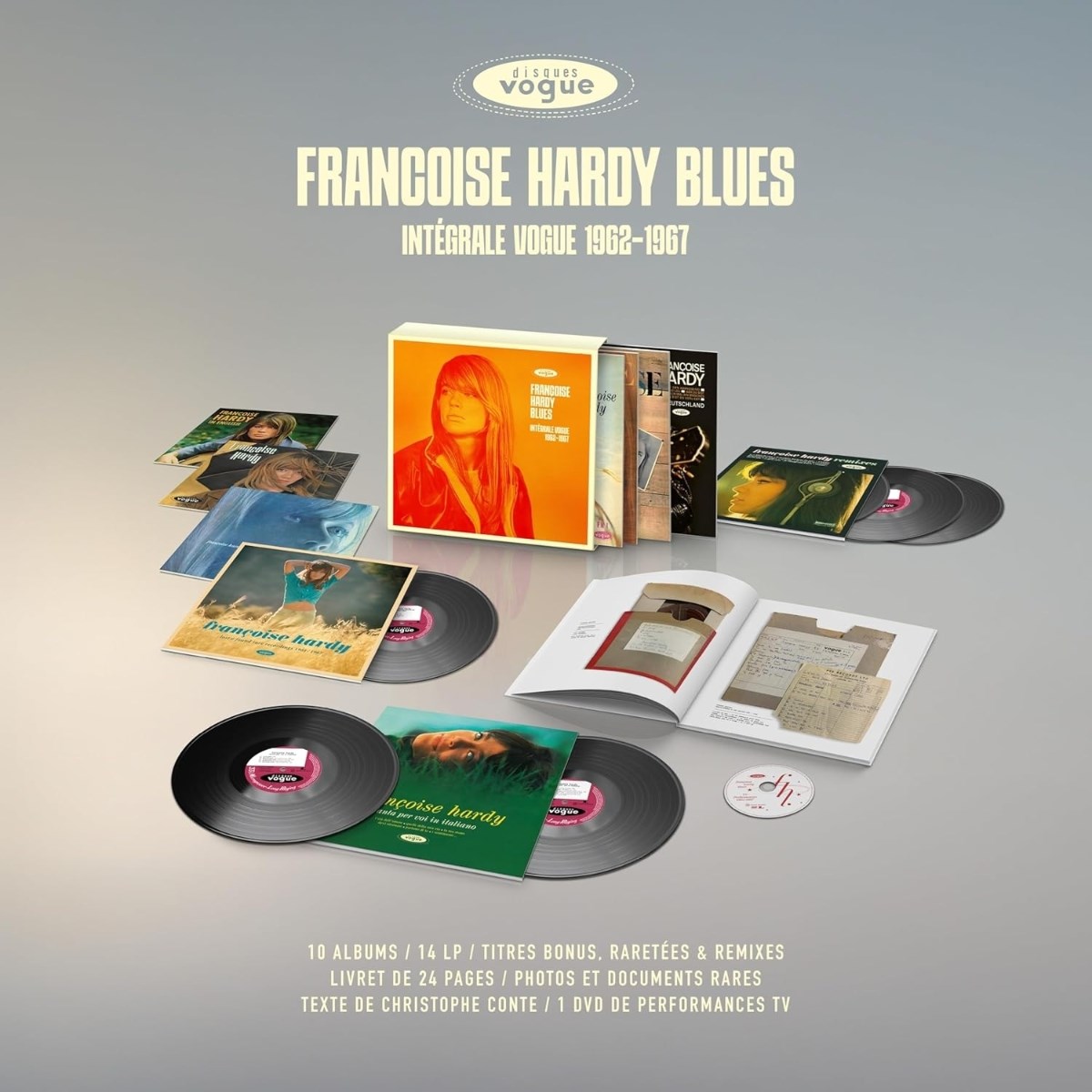 Afbeelding van Françoise Hardy - Françoise Hardy Blues: Integrale Vogue 1962-1967