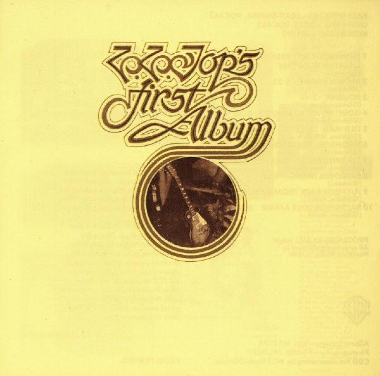 Afbeelding van ZZ Top - First Album