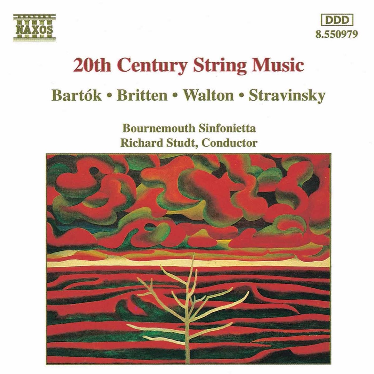Afbeelding van Bournemouth Sinfonietta, Richard Studt - 20th Century String Music