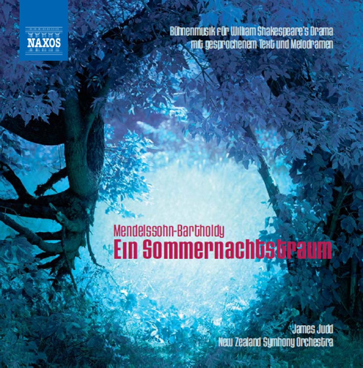 Afbeelding van New Zealand Symphony Orchestra, James Judd - Mendelssohn: Ein Sommernachtstraum