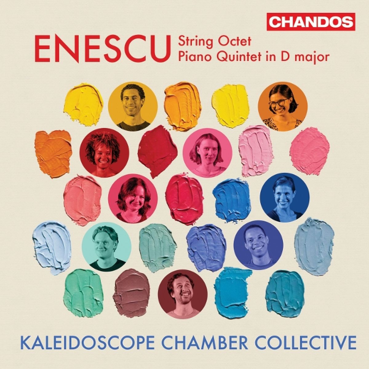 Afbeelding van Kaleidoscope Chamber Collective - Enescu: String Octet, Piano Quintet