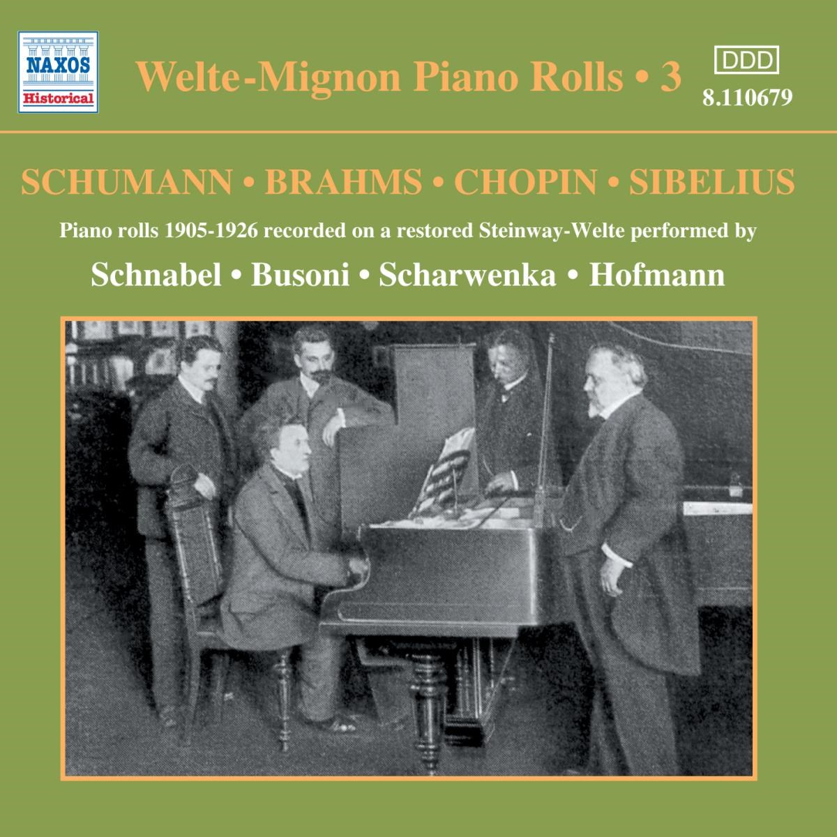 Afbeelding van Various Artists - Welte-Mignon Piano Rolls 3