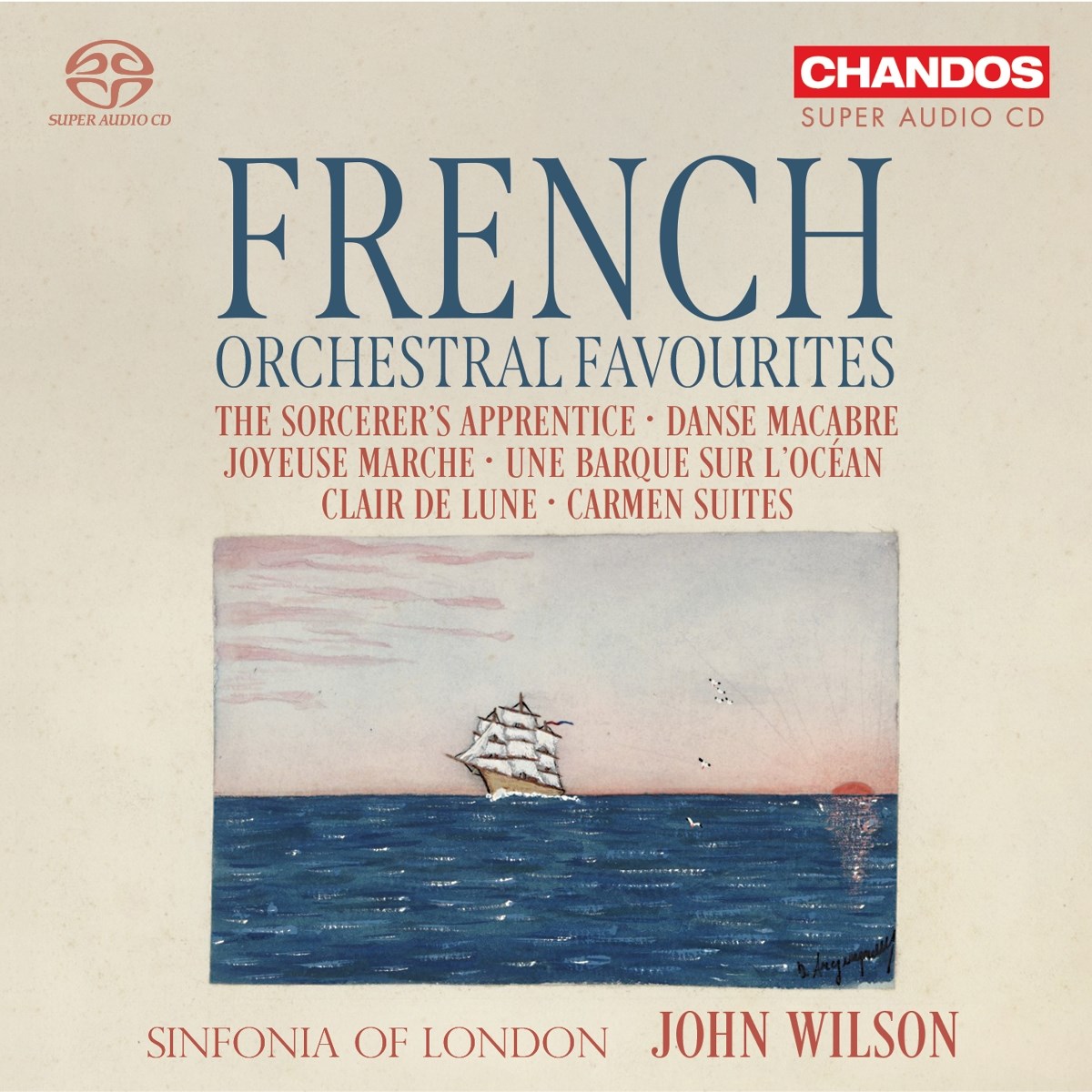 Afbeelding van Sinfonia Of London & John Wilson - French Orchestral Favourites
