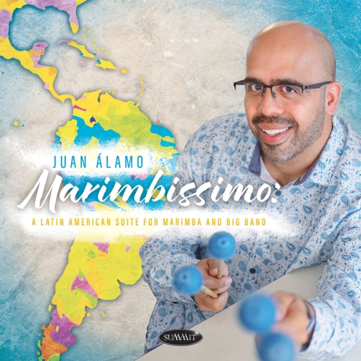Afbeelding van Juan Álamo - Marimbissimo: A Latin American Suite For Marimba And Big Band