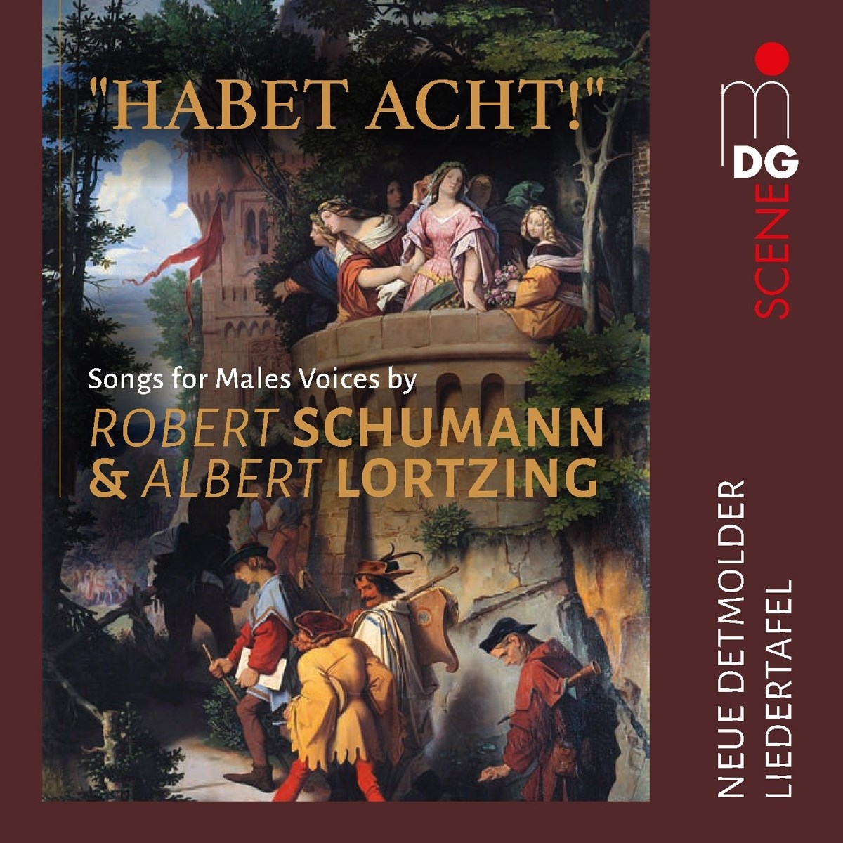 Afbeelding van Neue Detmolder Liedertafel, Detmolder Hornisten - Lortzing/Schumann: Habet Acht!