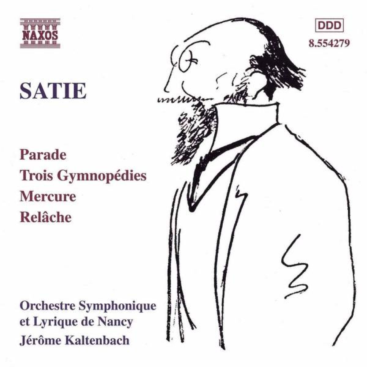 Orchestre Symphonique Et Lyrique De Nancy - Satie: Parade | Trois Gymnopedies | Mercur