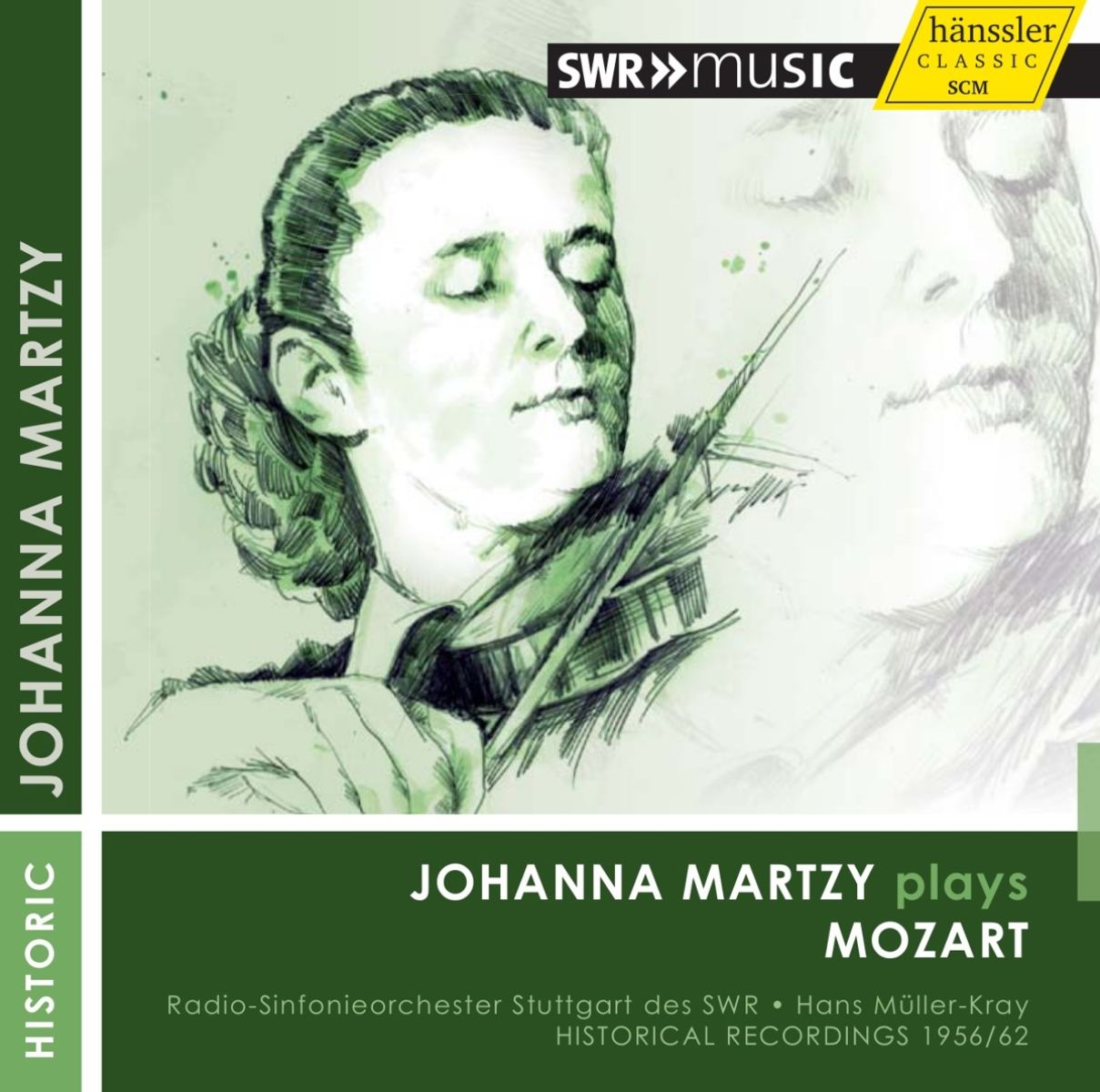 Johanna Martzy, Radio-Sinfonieorchester Stuttgart des SWR, Hans Müller-Kray - Johanna Martzy Plays Mozart (Historical Recordings 1956-62)