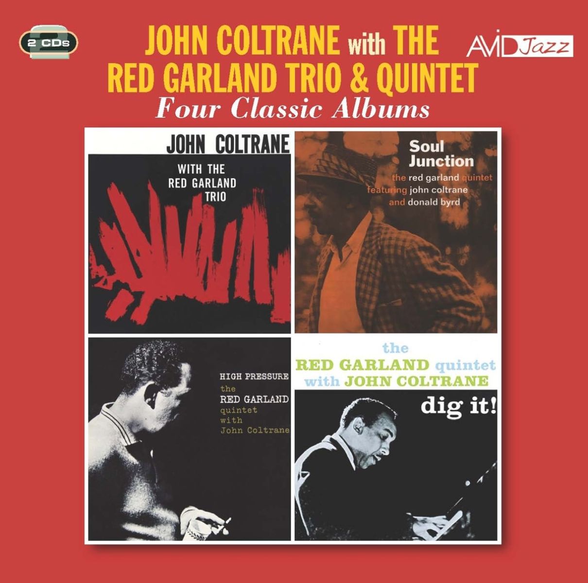 Afbeelding van John Coltrane, The Red Garland Trio & Quintet - Four Classic Albums
