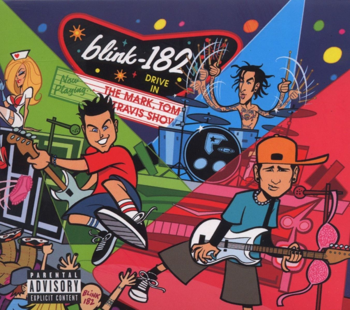 Afbeelding van Blink-182 - The Mark, Tom And Travis Show (The Enema Strikes Back!)