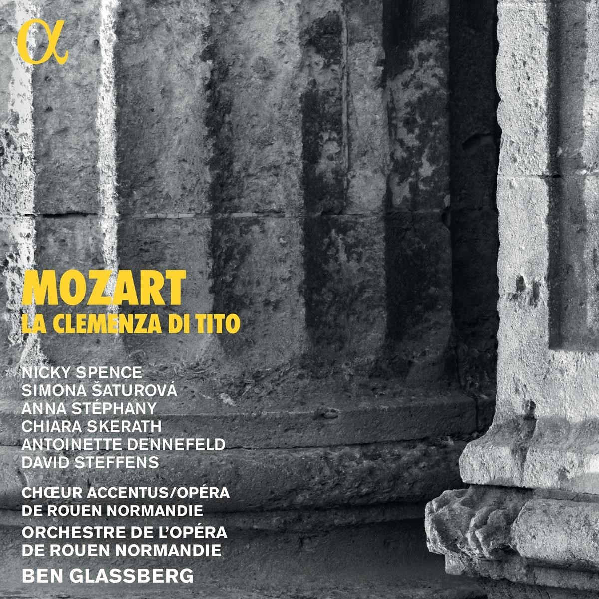 Afbeelding van Orchestre De L'Opéra De Rouen Normandie, Ben Glassberg - Mozart: La Clemenza Di Tito