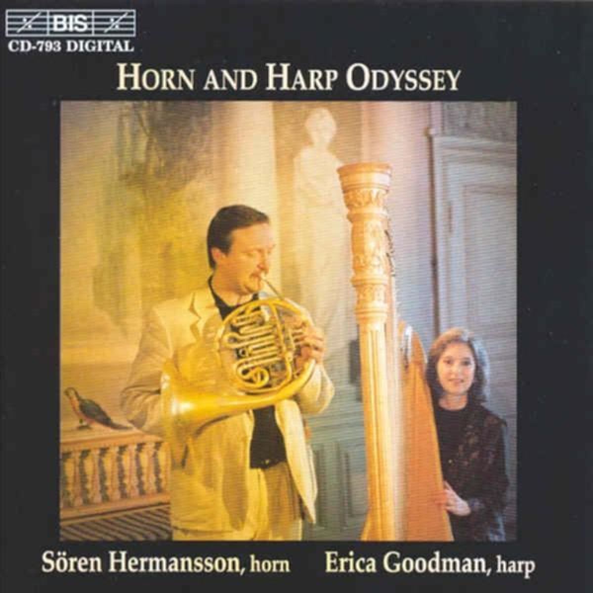 Afbeelding van Sören Hermansson & Erica Goodman - Horn And Harp Odyssey