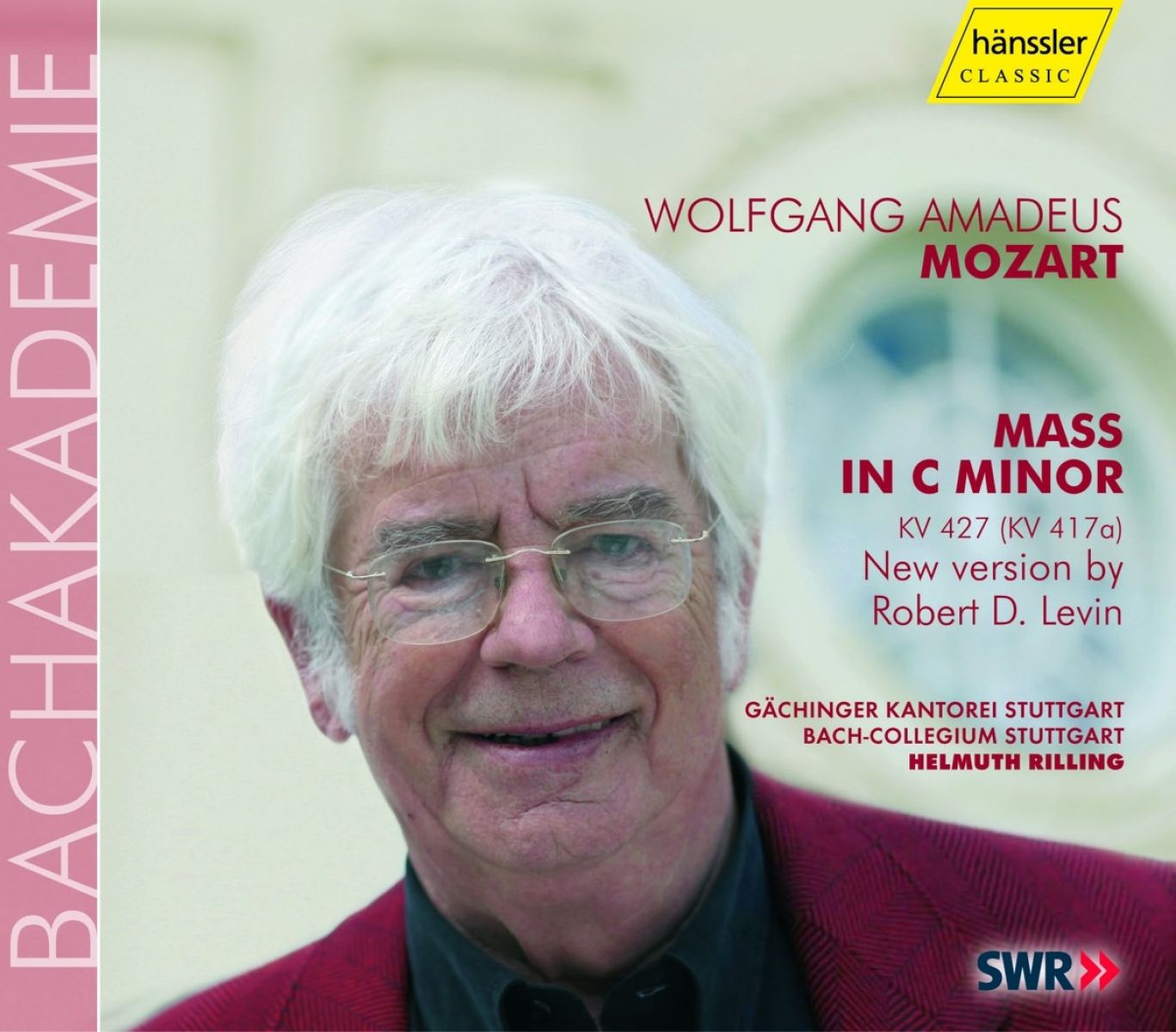 Afbeelding van Gächinger Kantorei Stuttgart, Bach-Collegium Stuttgart, Helmuth Rilling - Mozart: Mass In C Minor (New Version By Rob