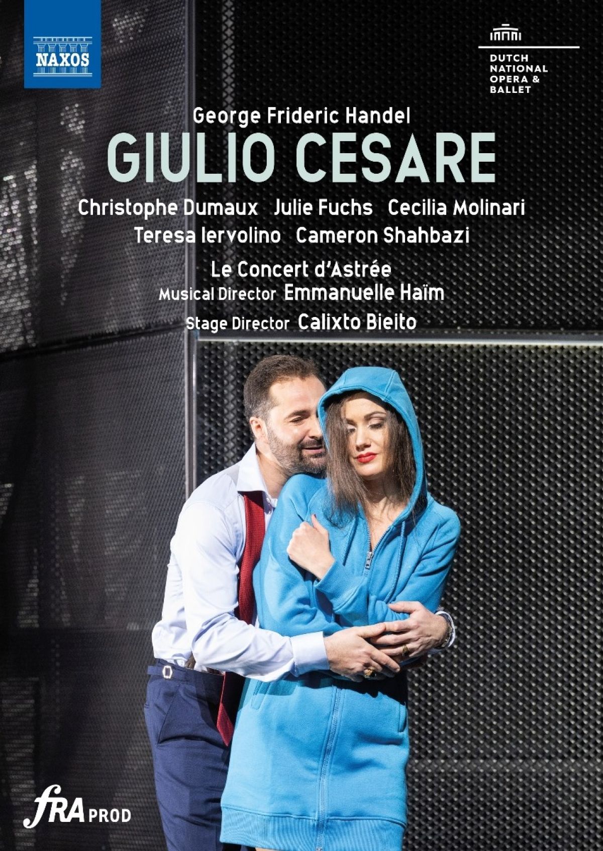 Afbeelding van Calixto Bieito, Cameron Shahbazi, Cecilia Molinari, Le Concert D'astree, Teresa Iervolino - Handel: Giulio Cesare