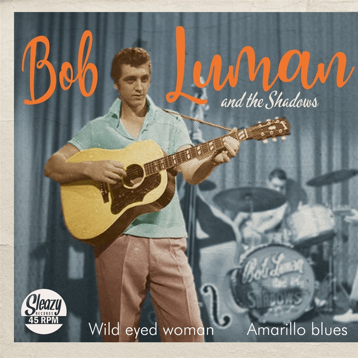 Afbeelding van Bob Luman & The Shadows - Wild Eyed Woman /Armillo Blues