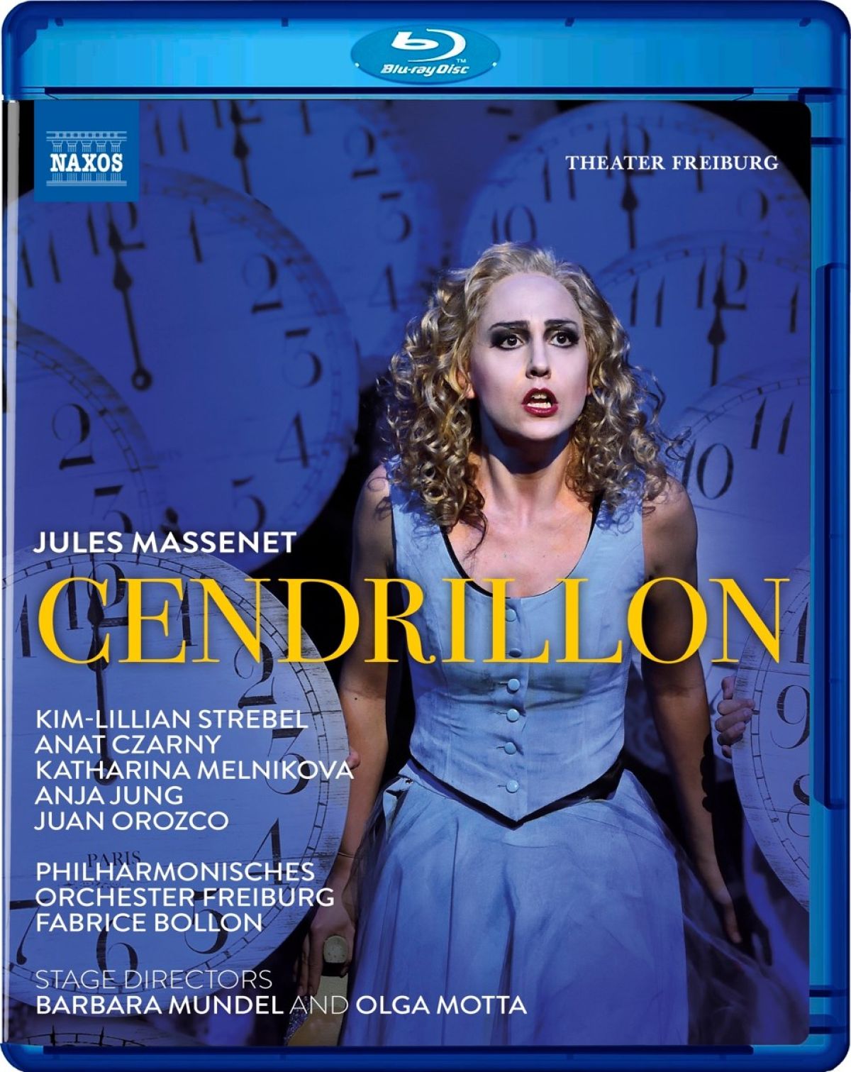 Afbeelding van Soloists, Philharmonisches Orchester Freiburg, Fabrice Bollon - Massenet: Cendrillon