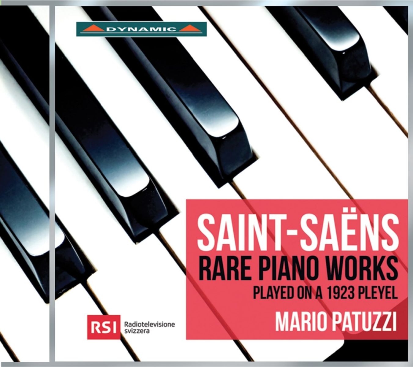 Afbeelding van Mario Patuzzi - Saint-Saëns: Rare Piano Works Played On A 1923 Pleyel