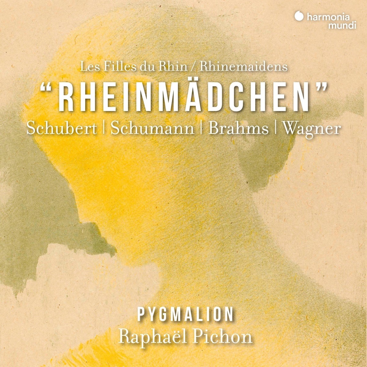 Afbeelding van Raphaël Pichon & Pygmalion - Schubert, Schumann, Brahms & Wagner: Rheinmädchen