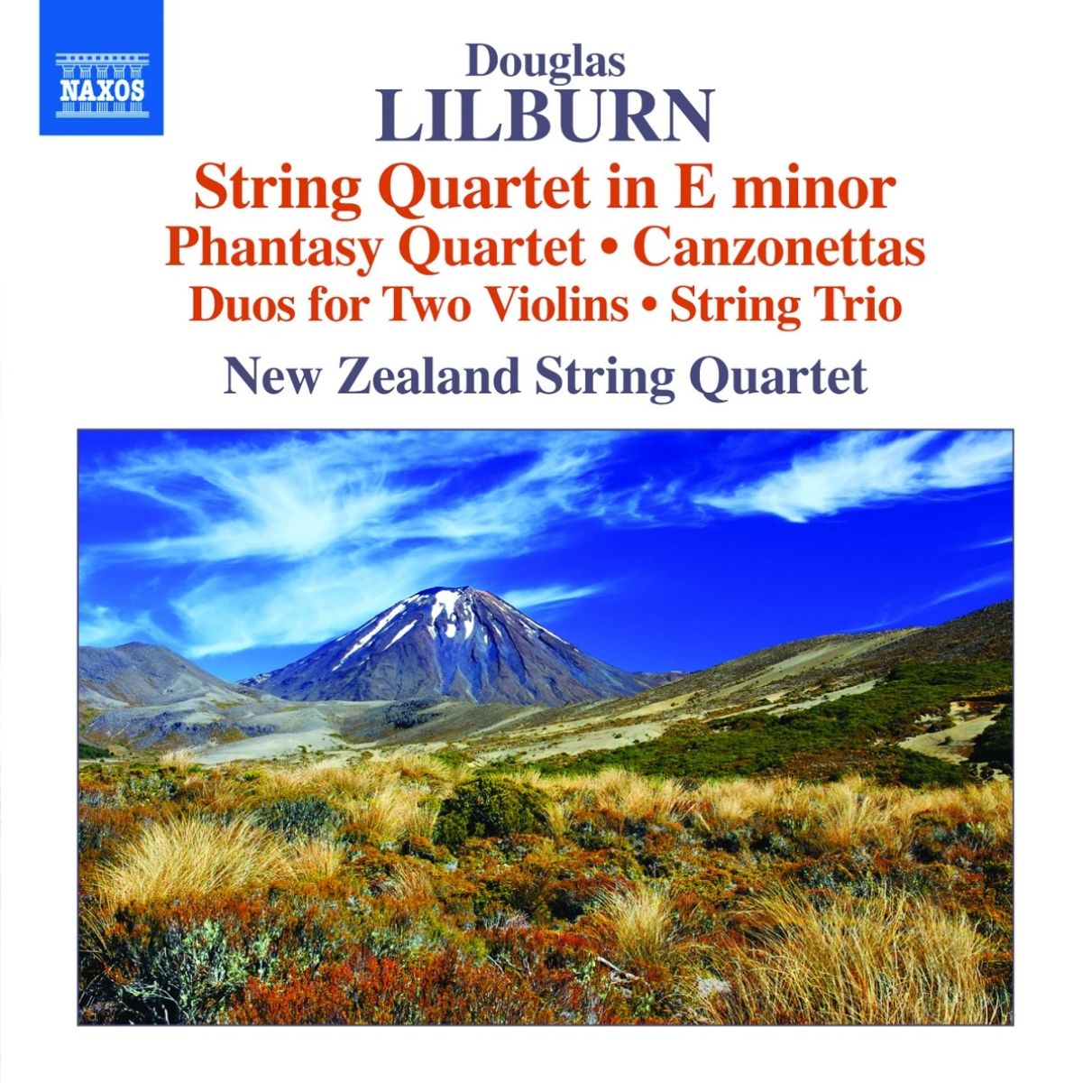 Afbeelding van New Zealand String Quartet - Lilburn: String Quartet In E Minor | Phantasy Quartet | Canzonettas | Duos For Two Violins | String Trio