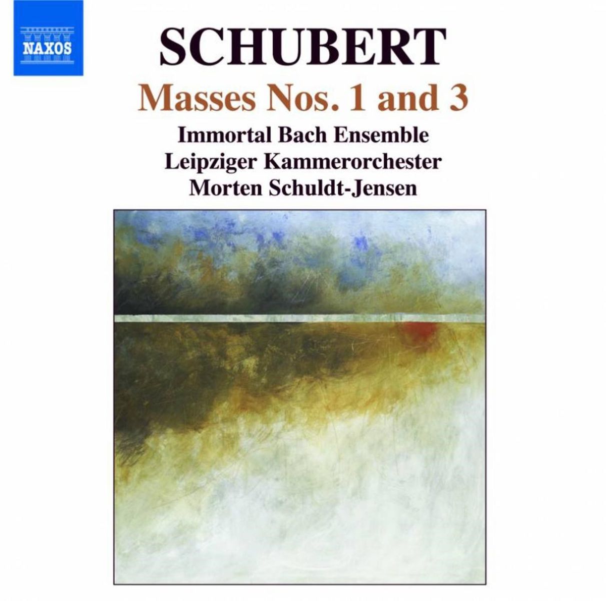 Afbeelding van Immortal Bach Ensemble, Leipziger Kammerorchester, Morten Schuldt-Jensen - Schubert: Mass Nos. 1 and 3