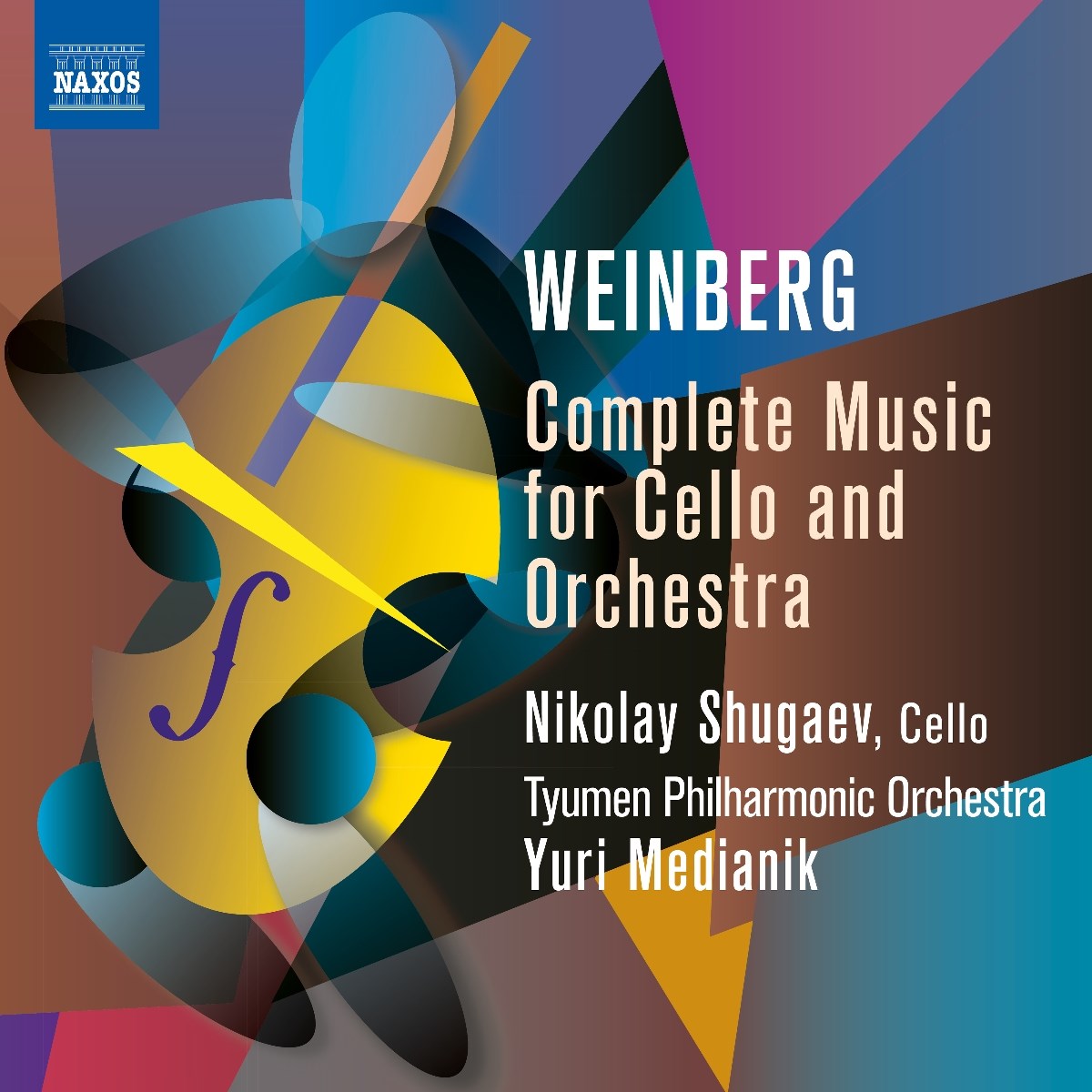 Afbeelding van Nikolay Shugaev, Tyumen Philharmonic Orchestra, Yuri Medianik - Weinberg: Complete Music For Cello & Orchestra