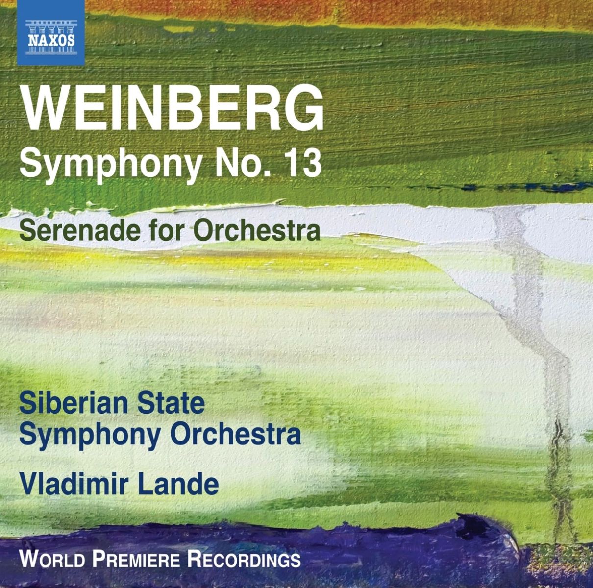 Afbeelding van Siberian State Symphony Orchestra,Vladimir Lande - Weinberg: Symphony No. 13 | Serenade