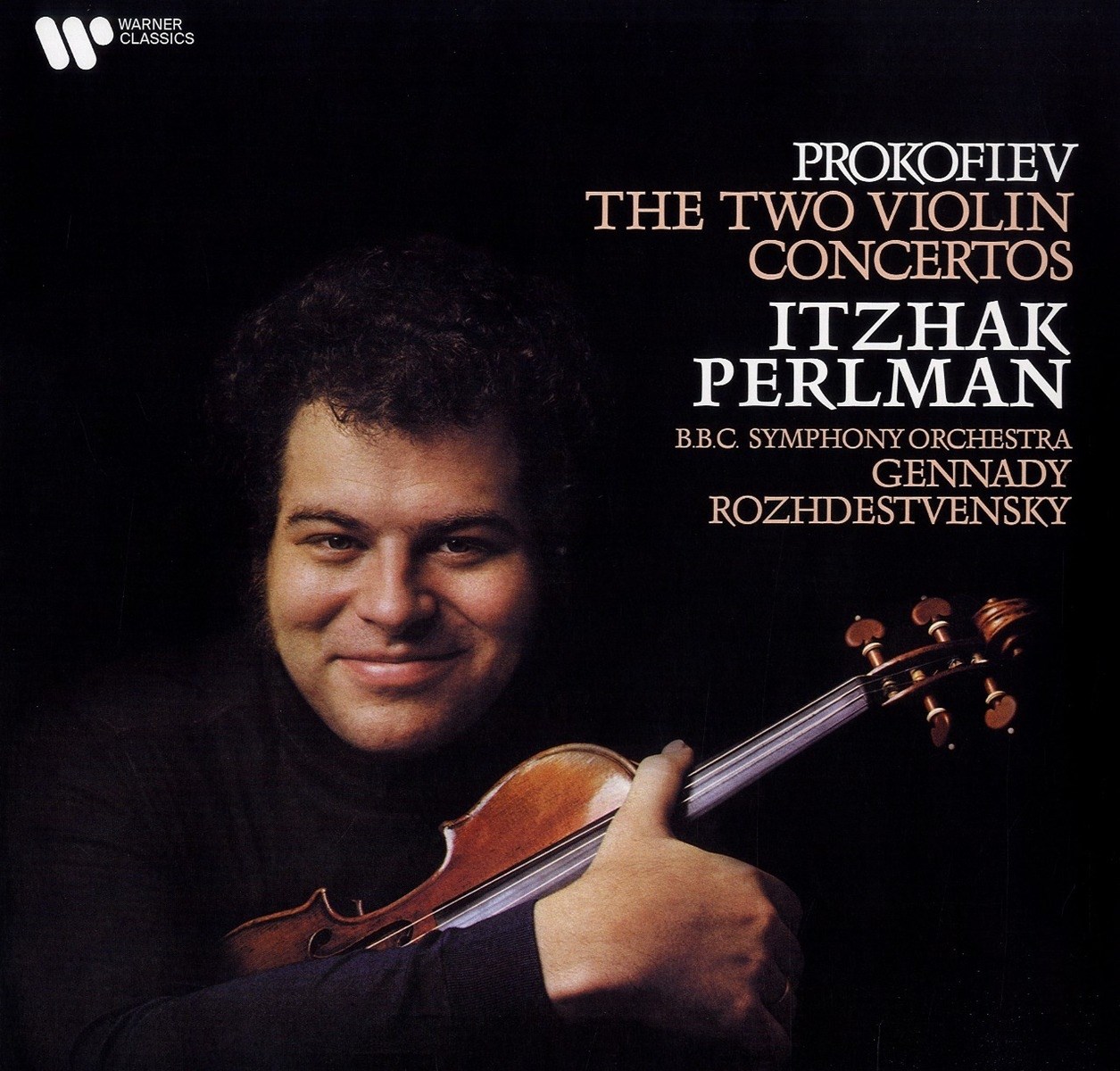 Afbeelding van Itzhak Perlman, BBC Symphony Orchestra, Gennadi Rozhdestvensky - Prokofiev: The Two Violin Concertos