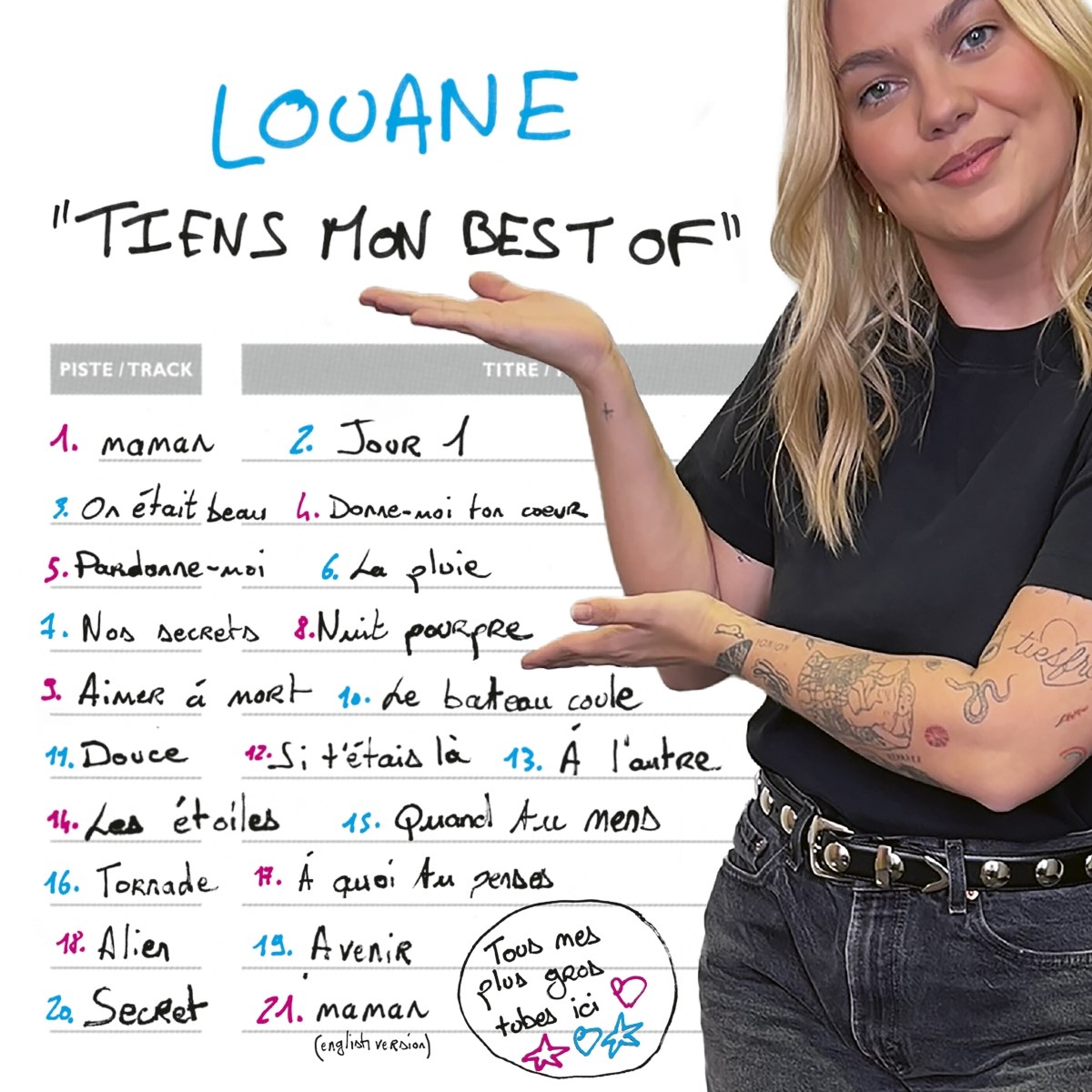 Afbeelding van Louane - Tiens Mon Best Of