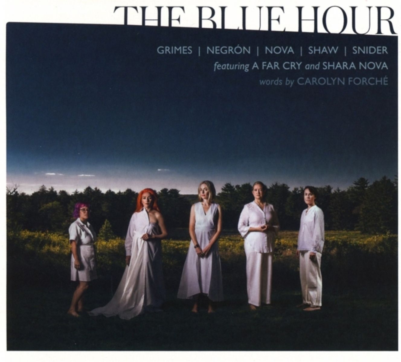 Afbeelding van Rachel Grimes, Angélica Negrón, Shara Nova, Caroline Shaw, Sarah Kirkland Snider, A Far Cry & Carolyn Forché - The Blue Hour