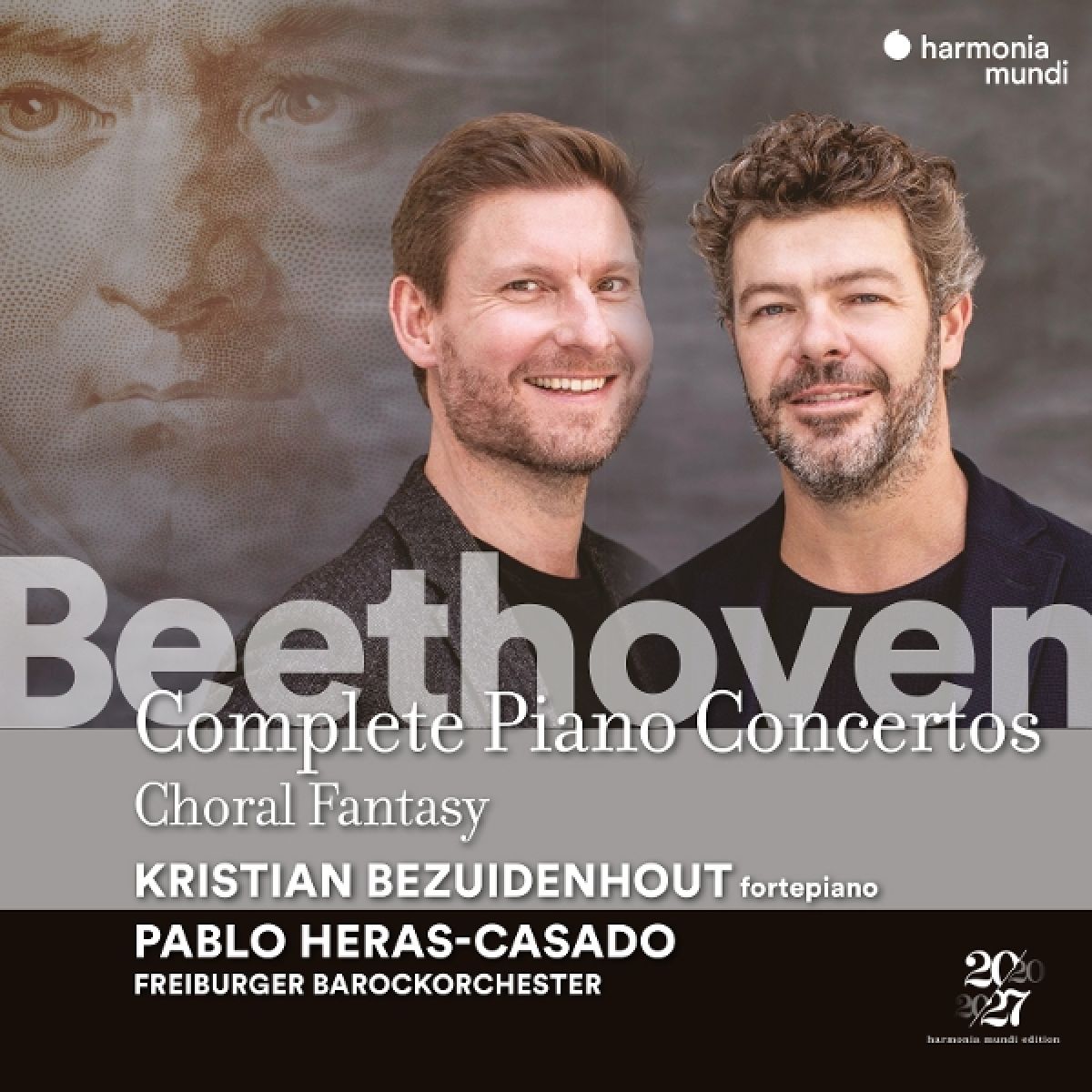 Afbeelding van Kristian Bezuidenhout, Freiburger Barockorchester & Pablo Heras-Casado - Beethoven: Complete Piano Concertos