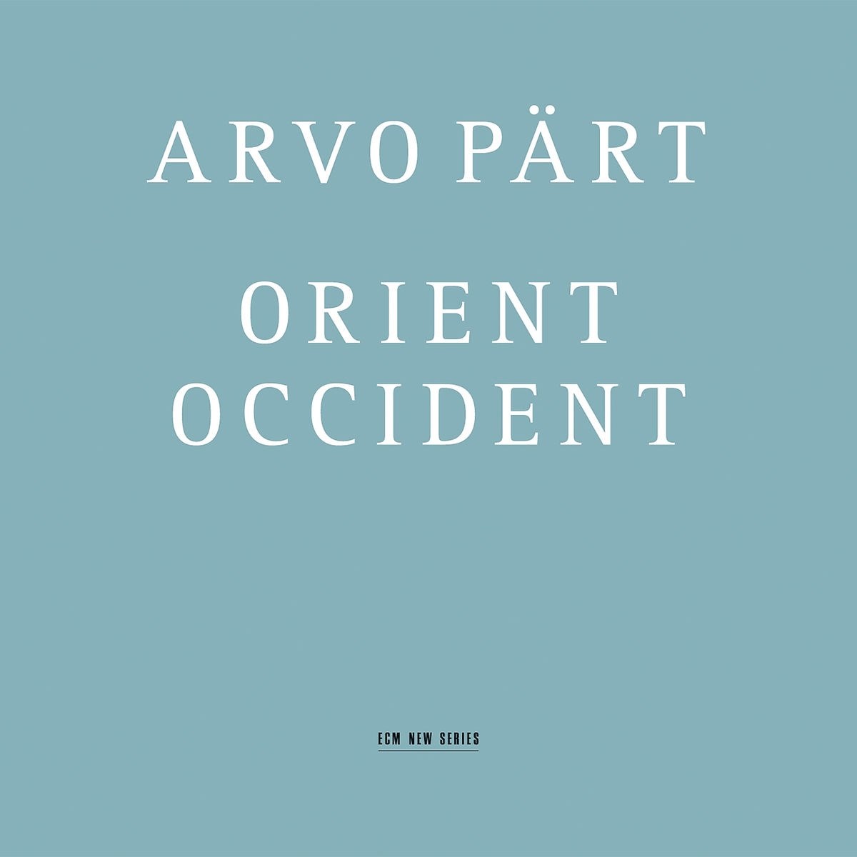 Afbeelding van Tonu Kaljuste, Swedish Radio Symphony Orchestra & Choir - Pärt: Orient & Occident