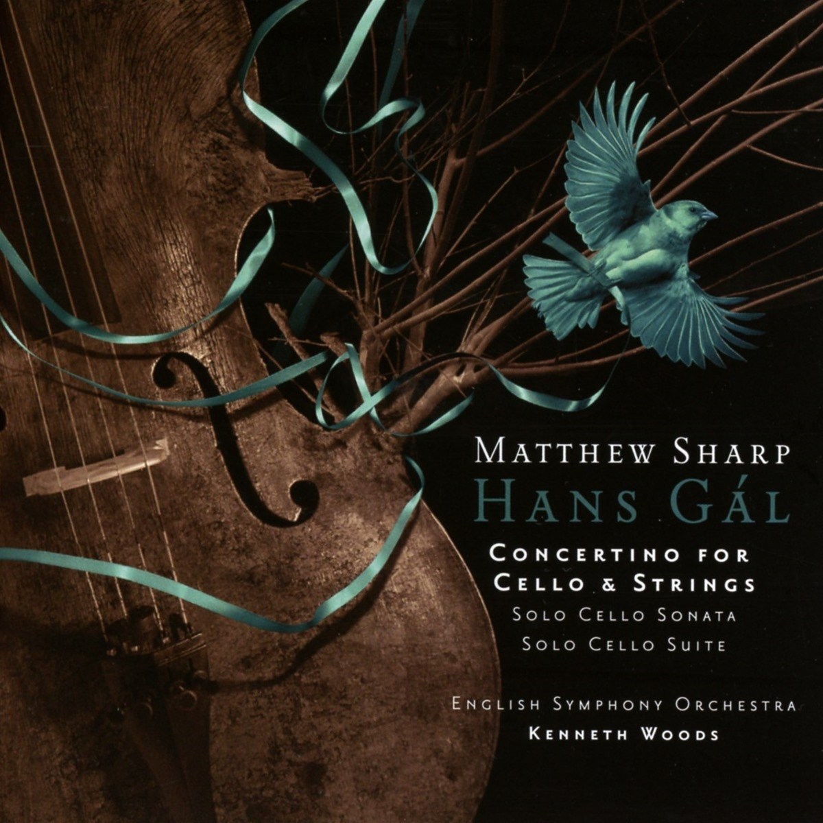 Afbeelding van Matthew Sharp, English Symphony Orchestra, Kenneth Woods - Gal: Concertino For Cello & Strings | Solo Cello Sonata | Solo Cello Suite