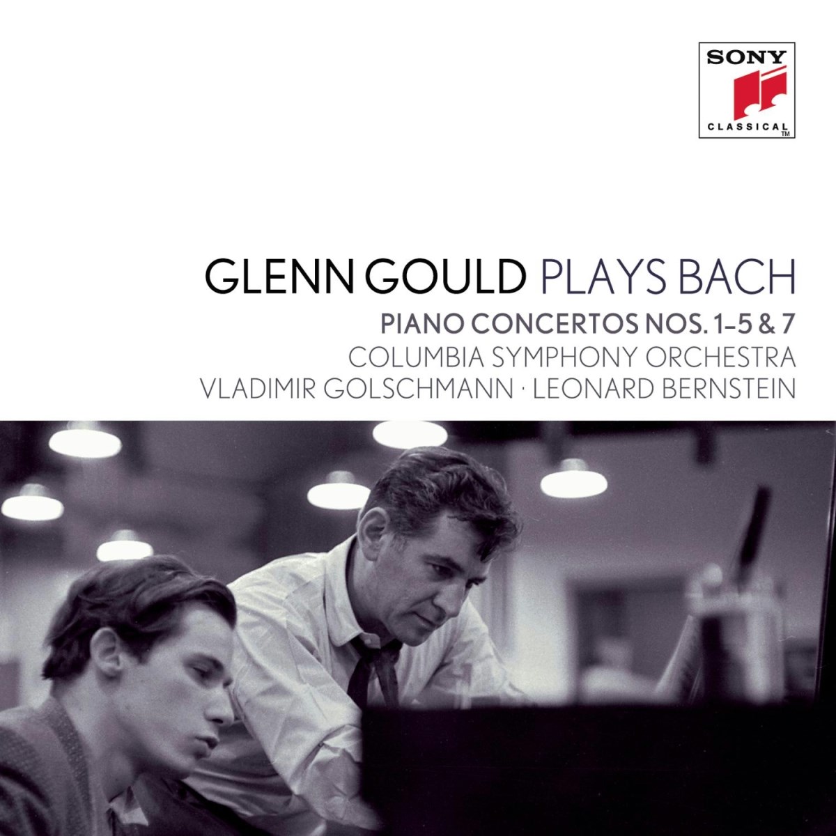 Afbeelding van Glenn Gould, Columbia Symphony Orchestra, Vladimir Golschmann, Leonard Bernstein - J.S. Bach: Piano Concertos Nos. 1-5 & 7