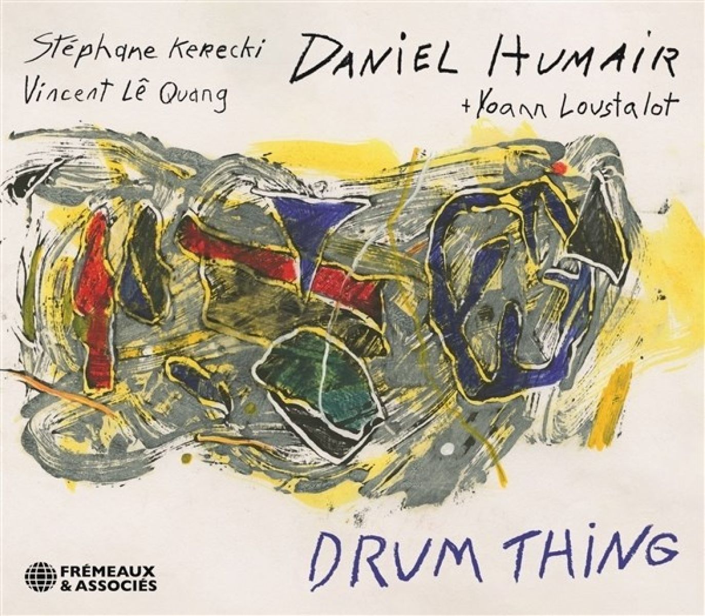 Afbeelding van Daniel Humair, Stéphane Kerecki, Vincent Le Quang + Yoann Loustalot - Drum Thing