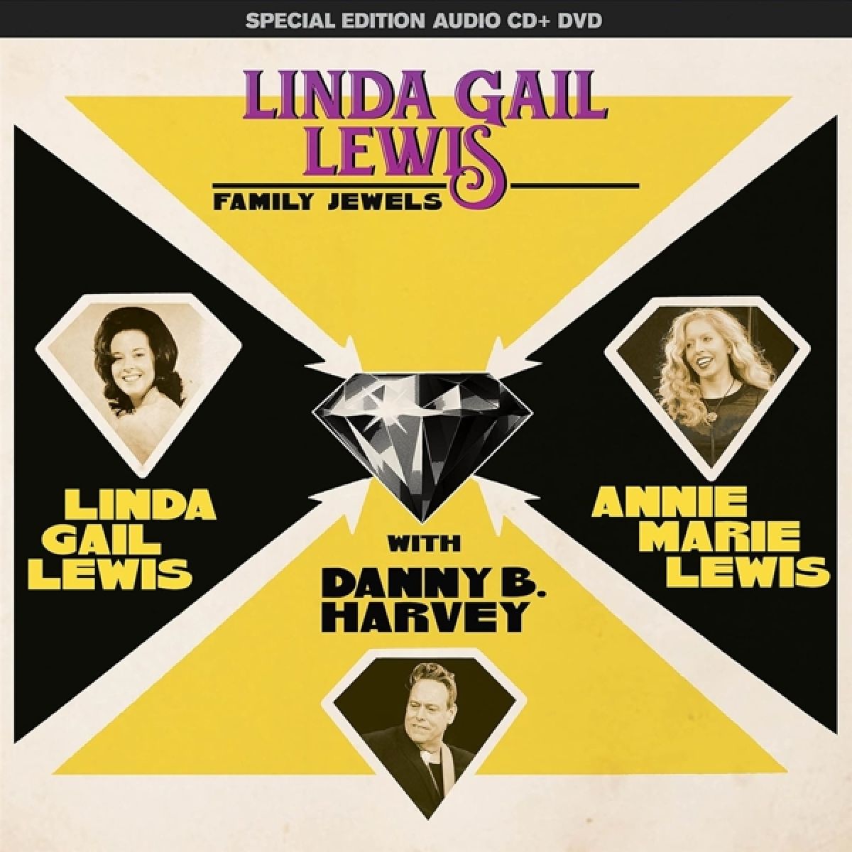Afbeelding van Linda Gail Lewis, Annie Marie Lewis With Danny B. Harvey - Family Jewels