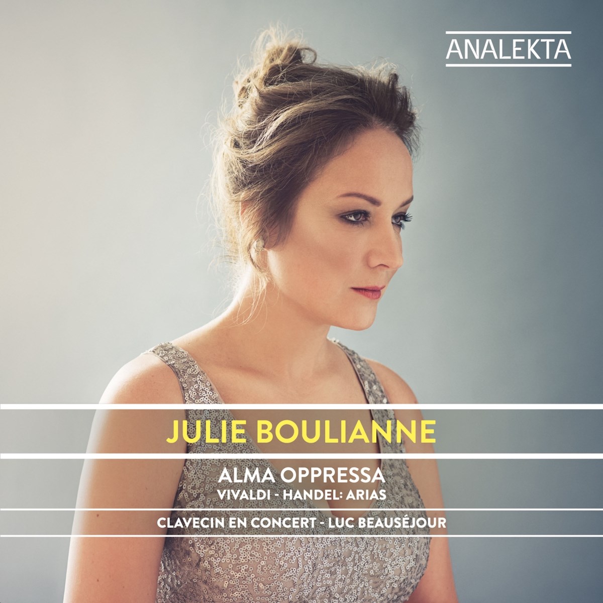 Afbeelding van Julie Boulianne, Clavecin en concert, Luc Beauséjour - Alma Oppressa - Vivaldi-Handel: Arias