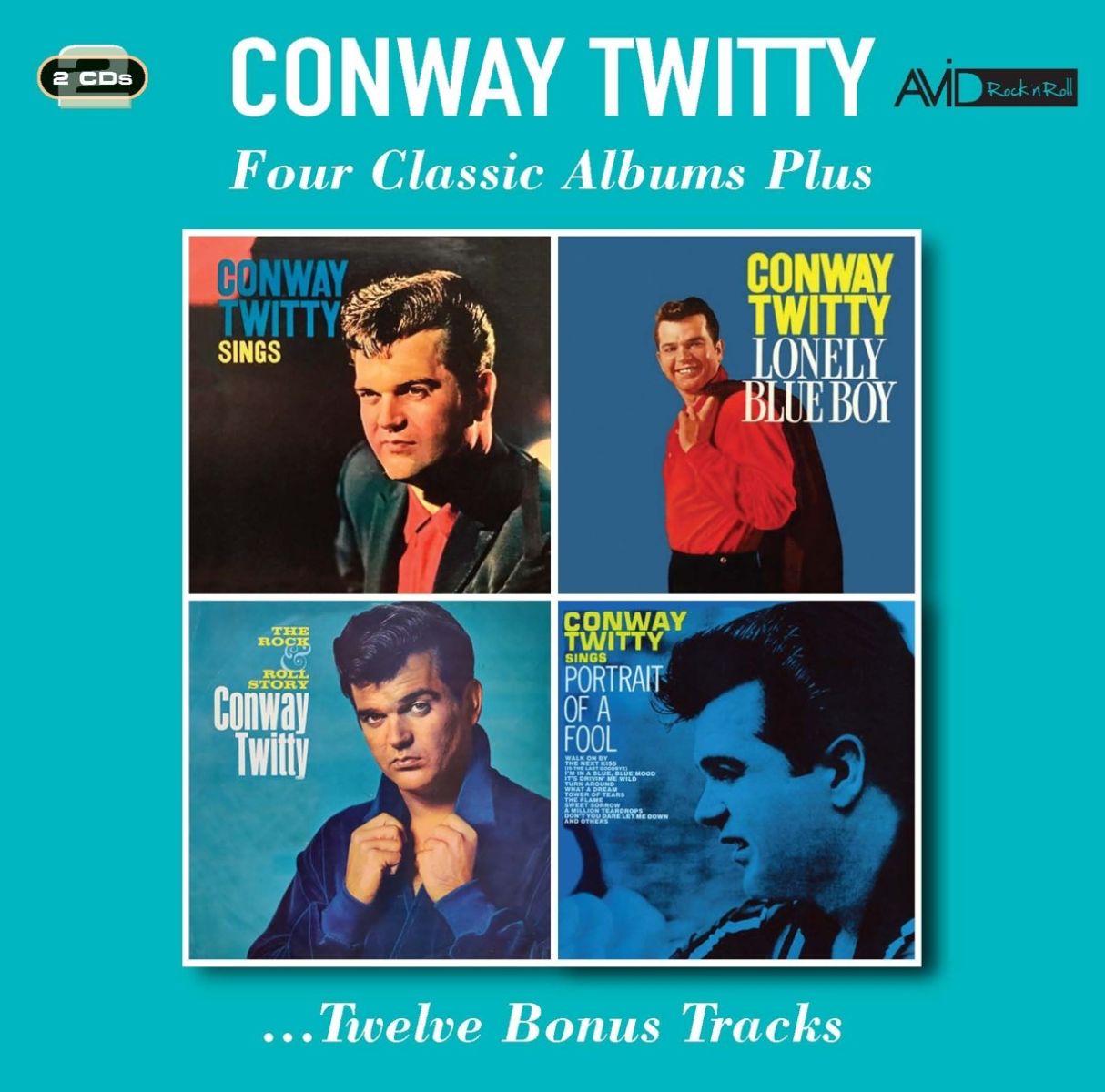 Afbeelding van Conway Twitty - Four Classic Albums Plus