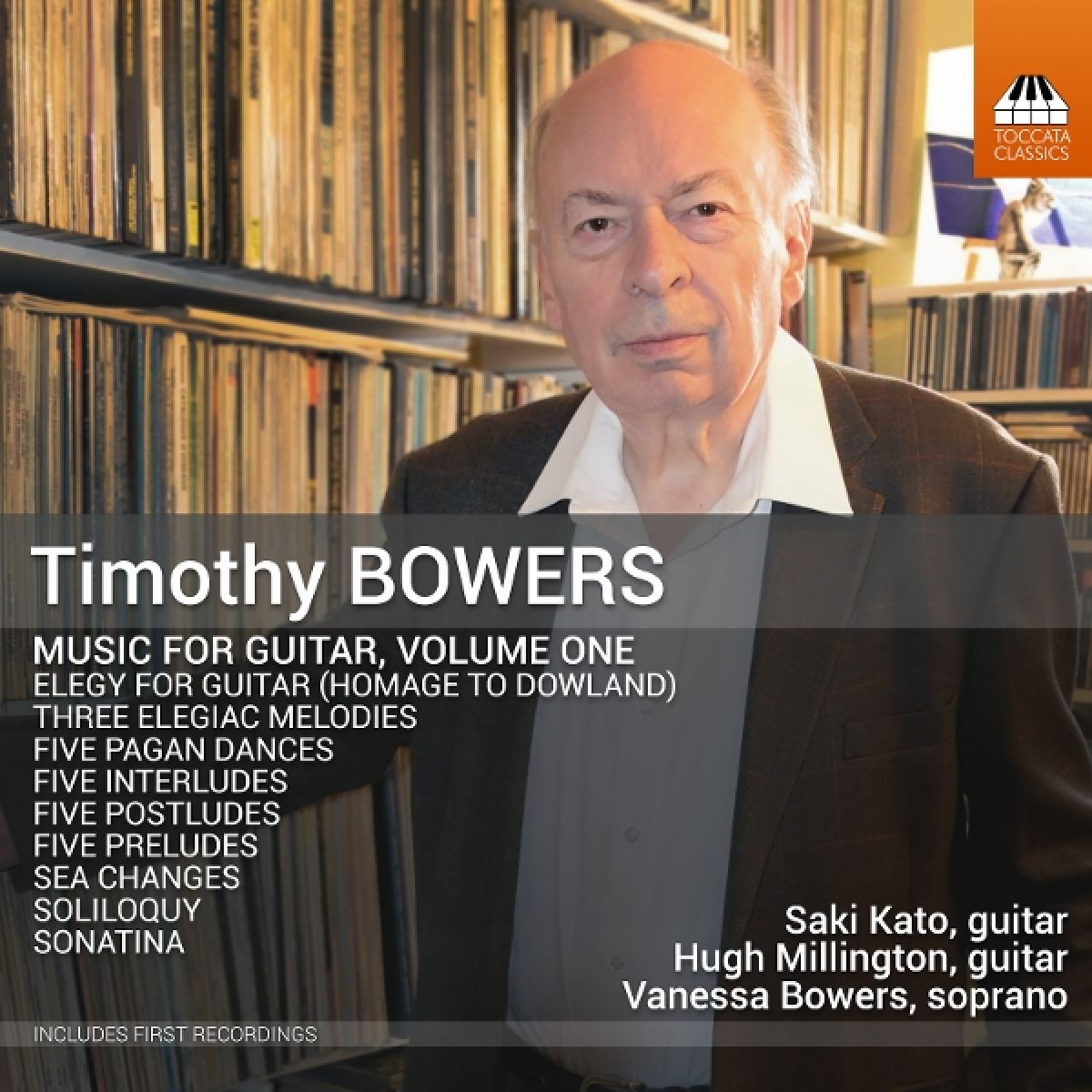Afbeelding van Saki Kato, Hugh Millington, Vanessa Bowers - Bowers: Music For Guitar, Volume One