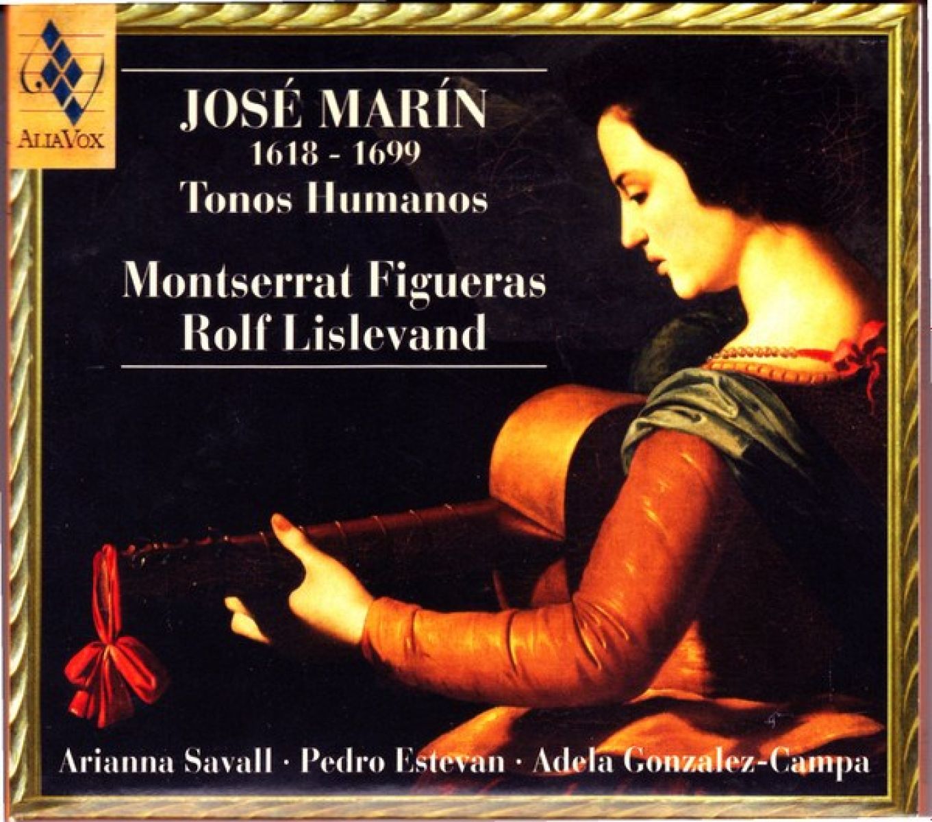Afbeelding van Montserrat Figueras, Rolf Lislevand, Arianna Savall, Pedro Estevan, Adela González-Campa - Tonos Humanos