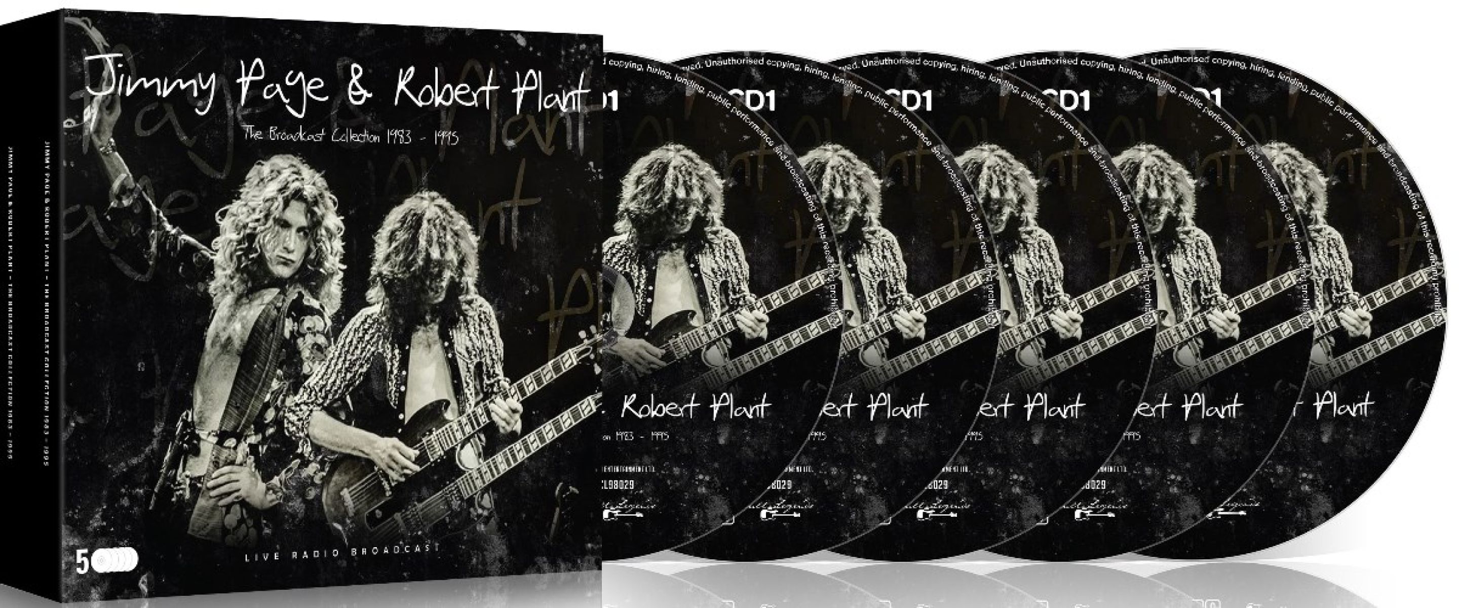 Afbeelding van Jimmy Page & Robert Plant - The Broadcast Collection 1983-1995