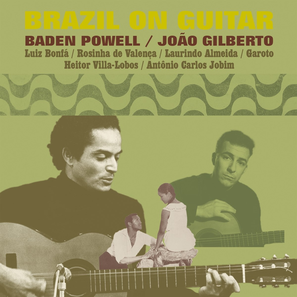 Afbeelding van Baden Powell, João Gilberto & Luiz Bonfa - Brazil On Guitar