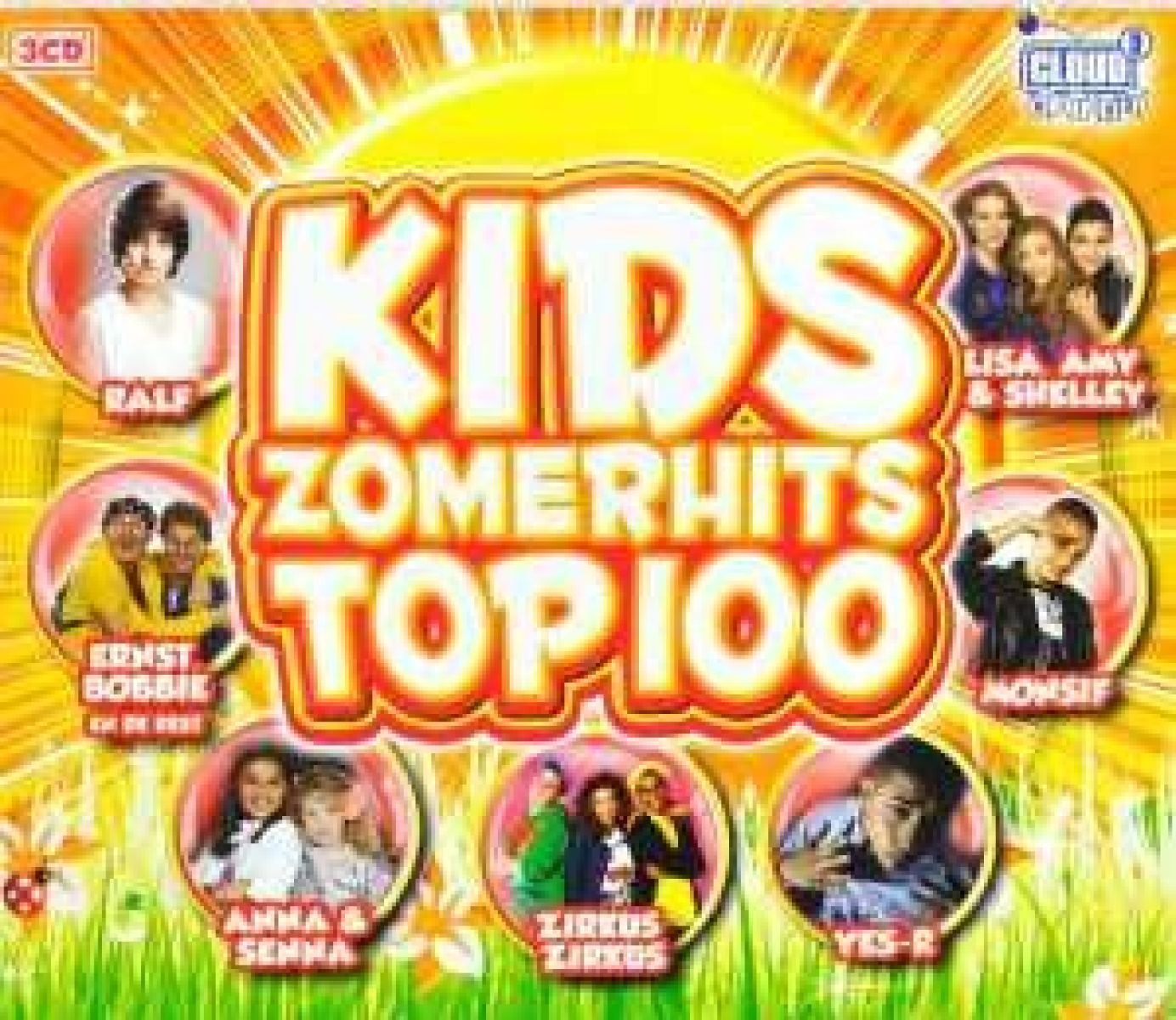 Afbeelding van Various Artists - Kids Zomerhits Top 100