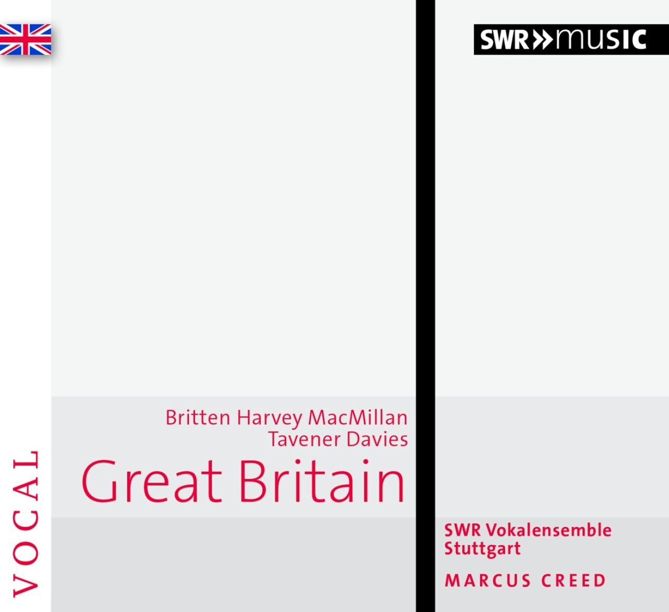 Afbeelding van SWR Vokalensemble Stuttgart, Marcus Creed - Great Britain