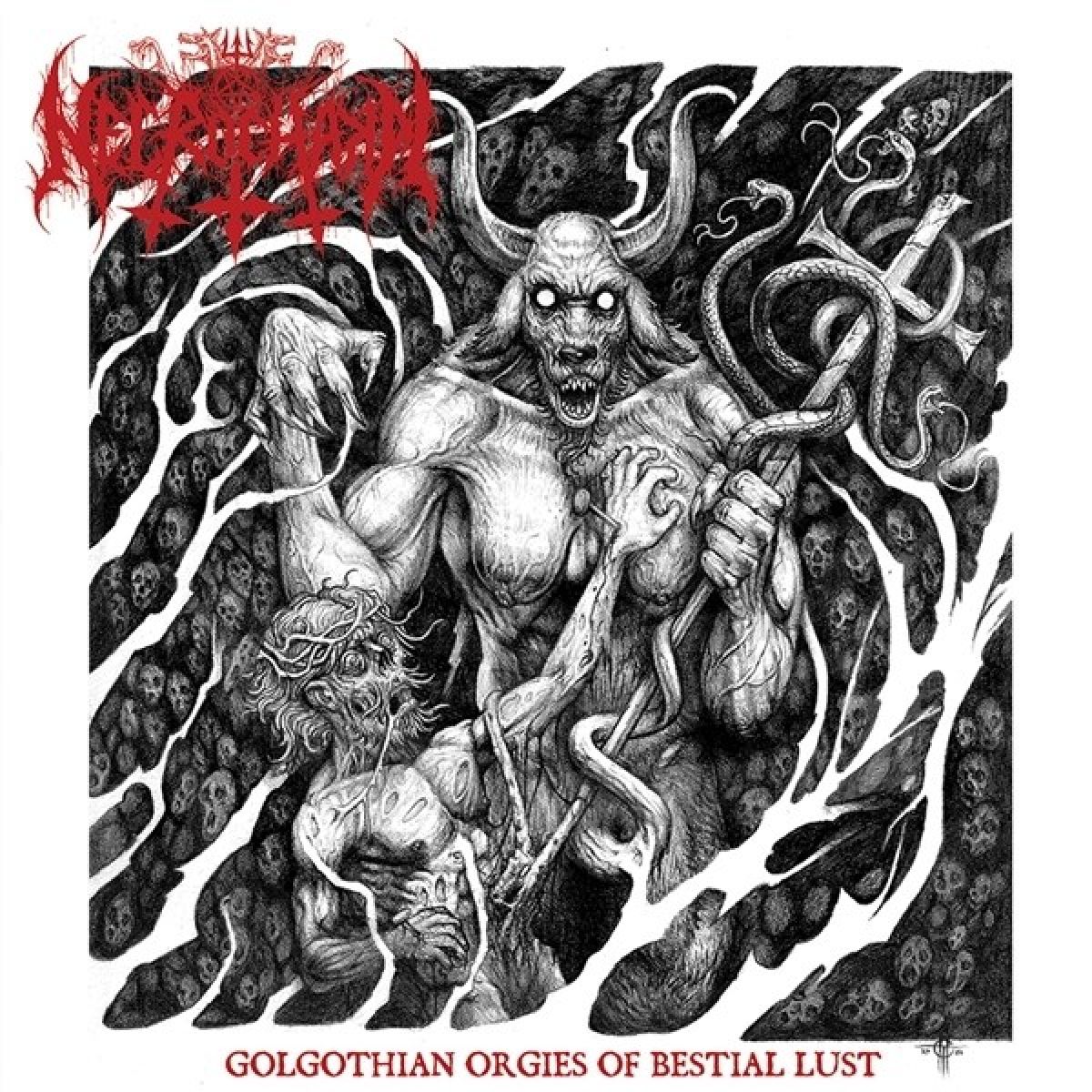 Afbeelding van Necrochakal - Golgothian Orgies Of Bestial Lust
