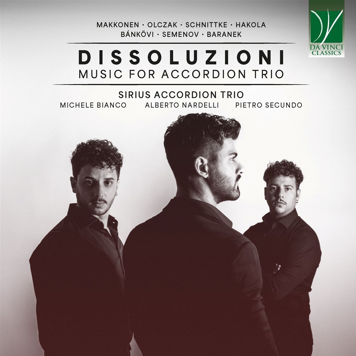 Afbeelding van Sirius Accordion Trio - Dissoluzioni: Music For Accordion Trio