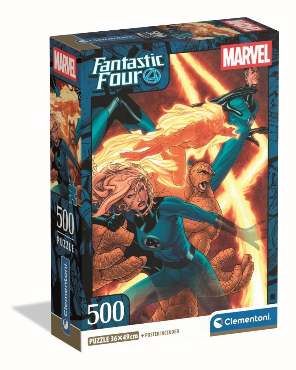 Afbeelding van Fantastic 4 HQC (Compact Box 500 stukjes)