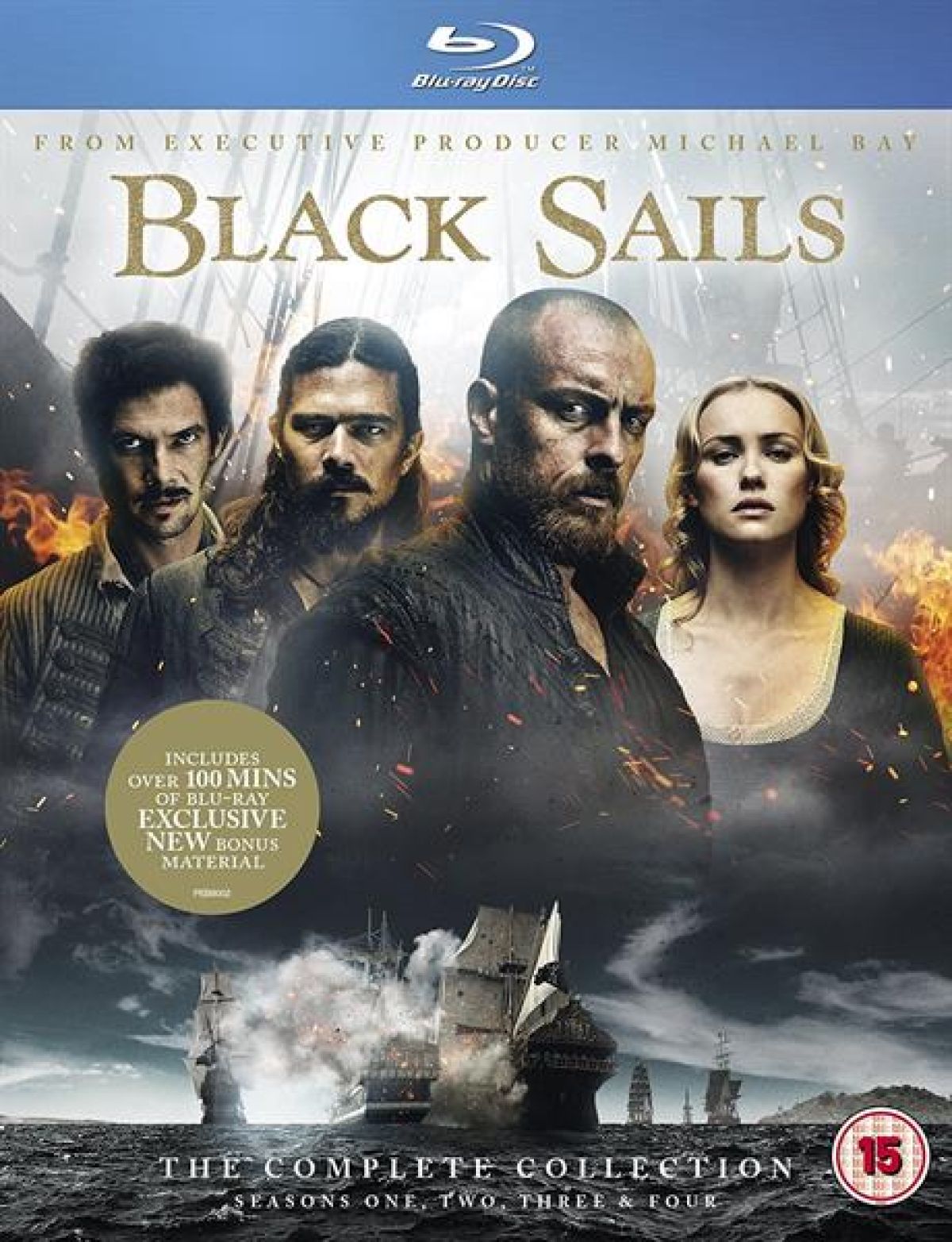 Afbeelding van Black Sails Season 1-4