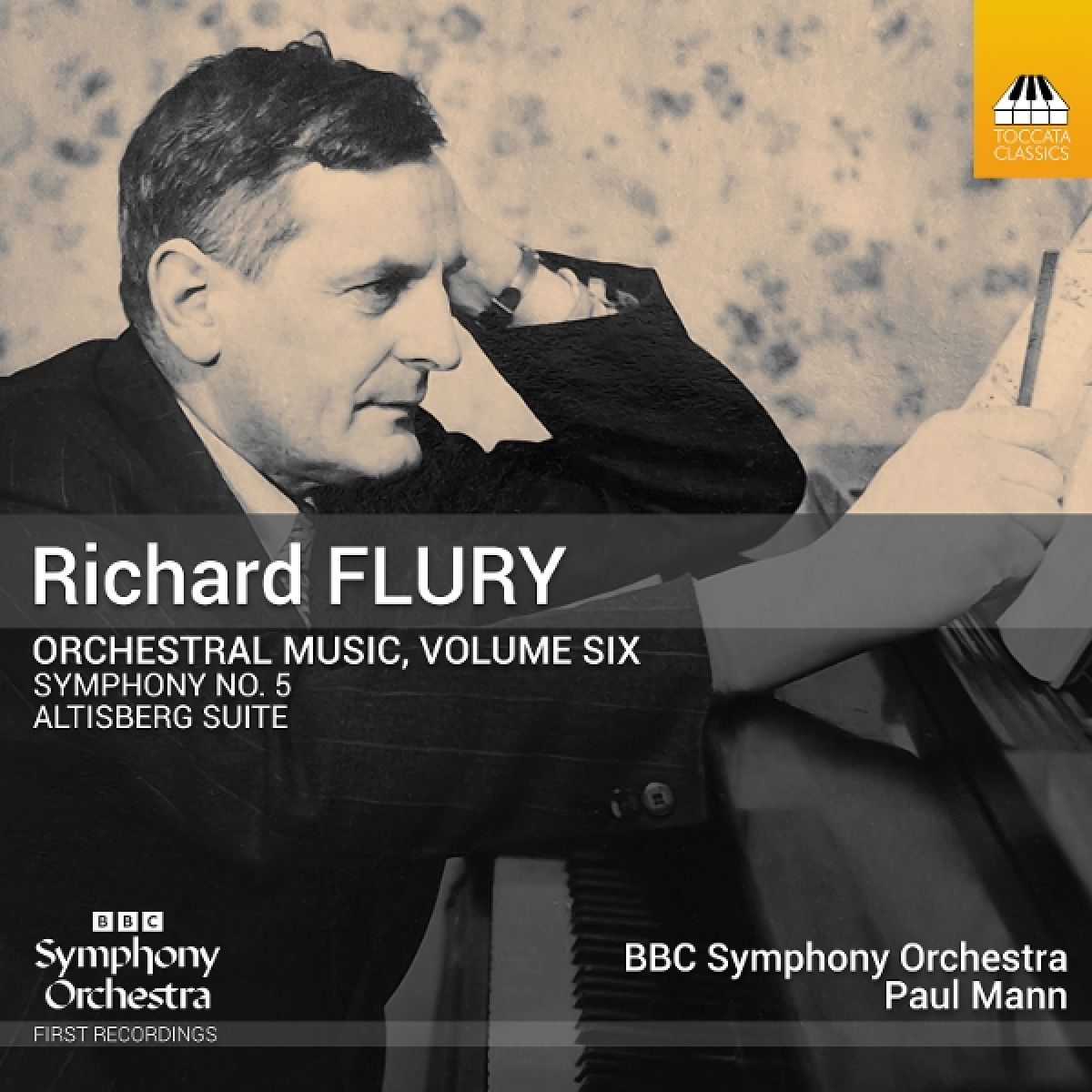 Afbeelding van BBC Symphony Orchestra, Paul Mann - Flury: Orchestral Music, Volume Six