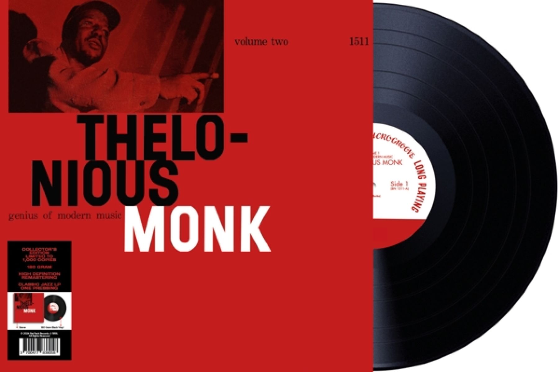 Afbeelding van Thelonious Monk - Genius Of Modern Music Vol.2